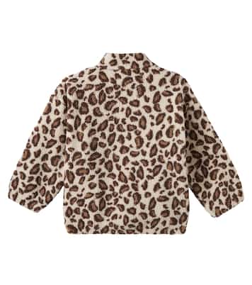 Jody leopard-print teddy jacket | Konges Sløjd
