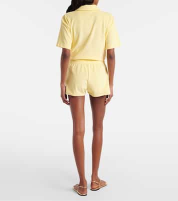 Logo cotton terry shorts | Hunza G