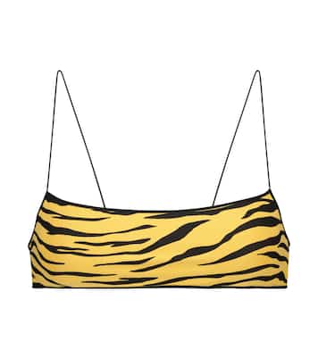 Top bikini The C con stampa | Tropic of C