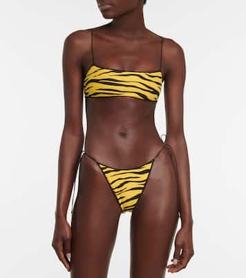 Top bikini The C con stampa | Tropic of C