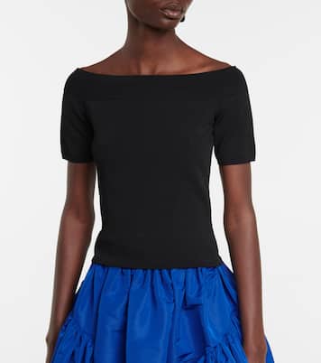 Top con scollo bardot | McQueen