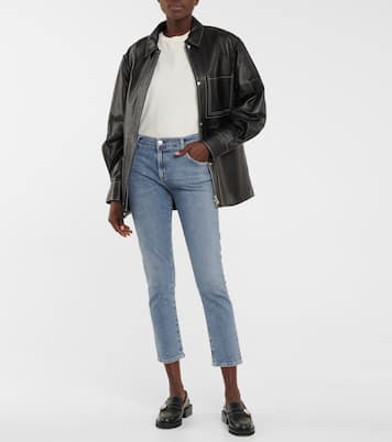 Elsa mid-rise slim cropped jeans | Citizens of Humanity