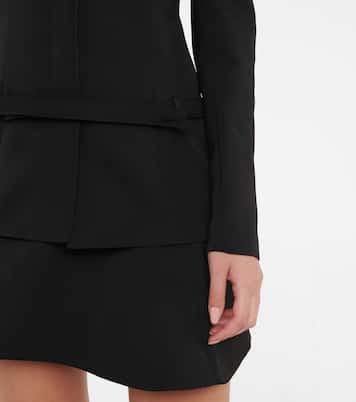 Off-shoulder virgin wool top | Coperni