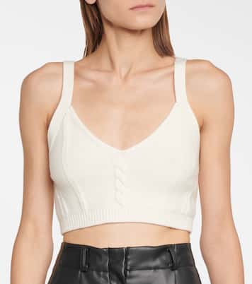 Bralette Issa in maglia di misto lana | Simkhai