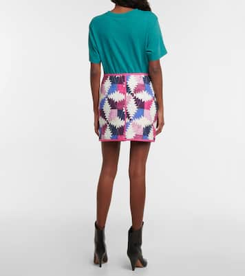 Hamlin printed cotton miniskirt | Marant Etoile