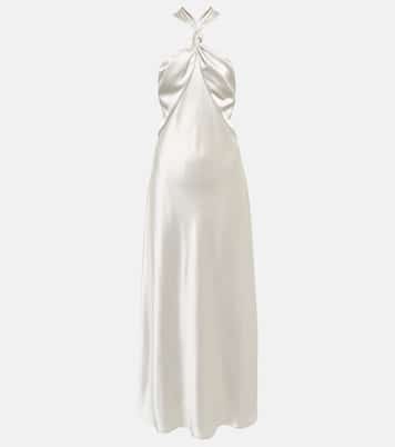 Bridal Santorini satin gown | Galvan