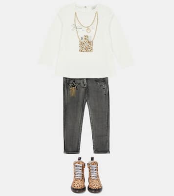 Verzierte Jeans | Monnalisa