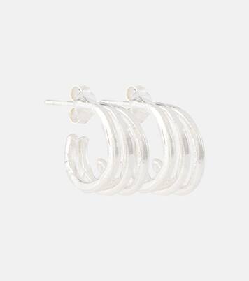 Boucles d'oreilles The Child's Pose en argent sterling | Alighieri