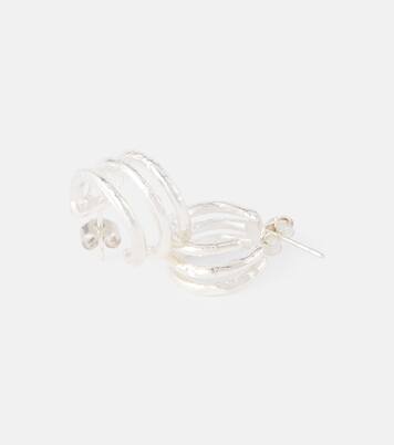 Boucles d'oreilles The Child's Pose en argent sterling | Alighieri