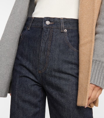High-Rise Flared Jeans | Loro Piana