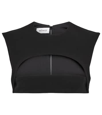 Cutout crop top | Mônot