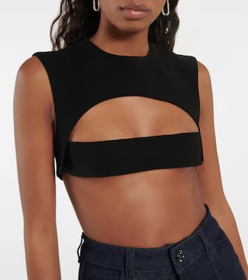 Cutout crop top | Mônot