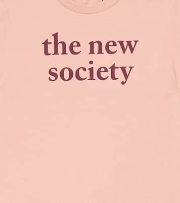Camiseta de algodón con logo | The New Society