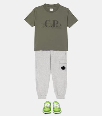 Pantalon de survêtement en coton à logo | C.P. Company Kids