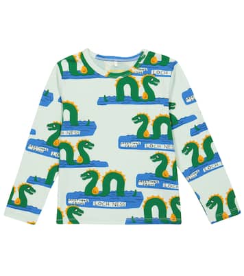 Printed cotton-blend top | Mini Rodini