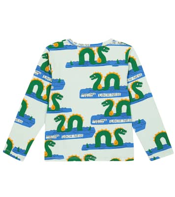 Printed cotton-blend top | Mini Rodini