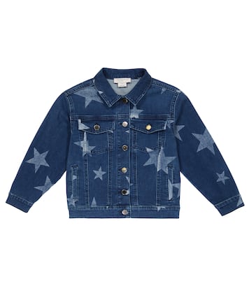 Printed denim jacket | Stella McCartney Kids