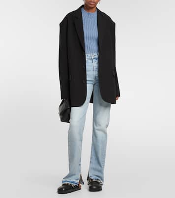 70s high-rise split-hem bootcut jeans | Re/Done