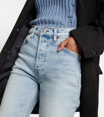 70s high-rise split-hem bootcut jeans | Re/Done