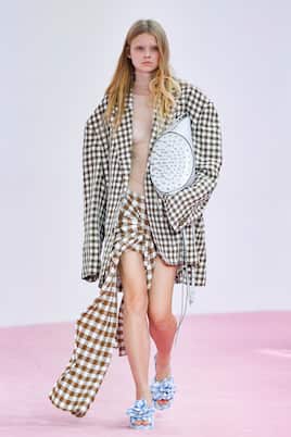 Blazer en mezcla de lino oversized | Acne Studios