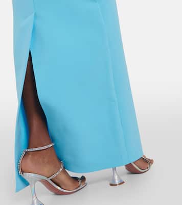Boat N Flared belted maxi dress | Safiyaa