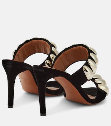 Mules Tribale in suede | Alaïa