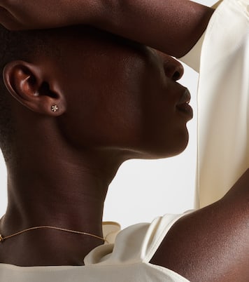 Boucle d’oreille unique Petit Soleil de Fleur en or 18 ct et diamant | Sophie Bille Brahe