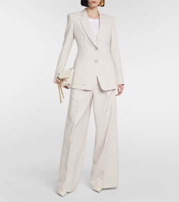 Blazer monopetto in misto lana | Dorothee Schumacher