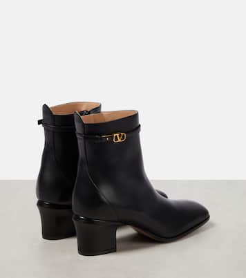 Ankle Boots VLogo Signature aus Leder | Valentino Garavani