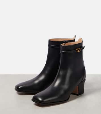 Ankle Boots VLogo Signature aus Leder | Valentino Garavani