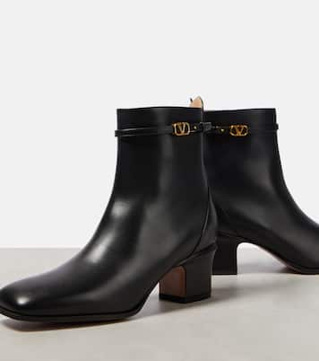 Ankle Boots VLogo Signature aus Leder | Valentino Garavani