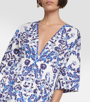Elowen printed cotton maxi dress | Emilia Wickstead