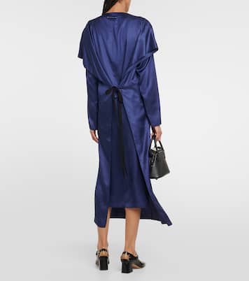Midikleid aus Satin | MM6 Maison Margiela