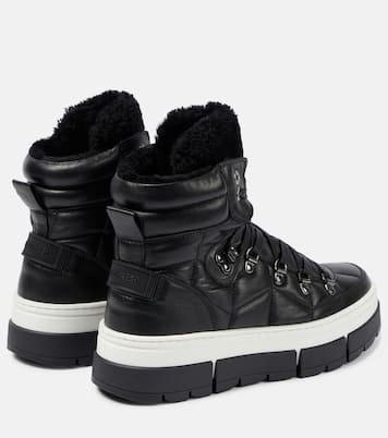 Schneestiefel Vaduz aus Leder mit Shearling | Bogner