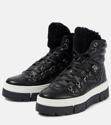 Schneestiefel Vaduz aus Leder mit Shearling | Bogner