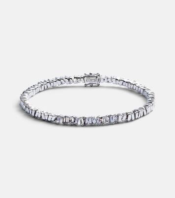 Bracelet Classic Diamond en or blanc 18 ct et diamants | Suzanne Kalan