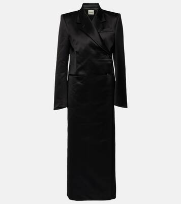 Cappotto Kelton in raso | Khaite