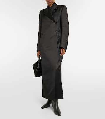 Cappotto Kelton in raso | Khaite