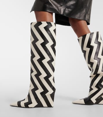 Stiefel Blake 85 aus Leder | Jimmy Choo
