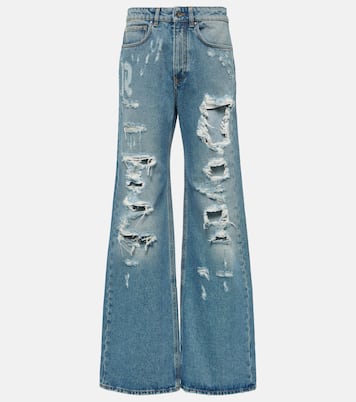 Jeans a gamba larga e vita alta | Rabanne