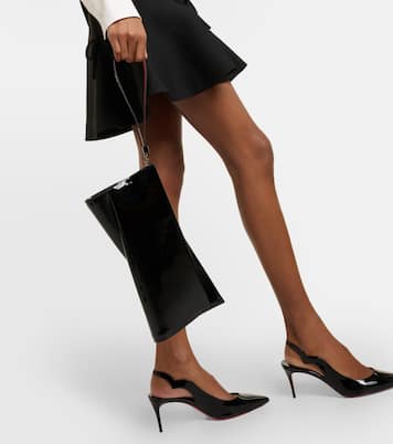 Pochette Loubitwist en cuir verni | Christian Louboutin