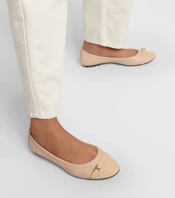 Ballerinas aus Leder | Tod's