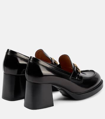 Leather loafer pumps | Tod's