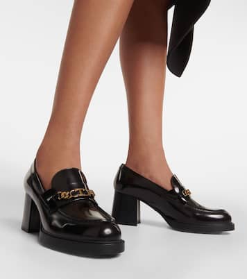 Leather loafer pumps | Tod's