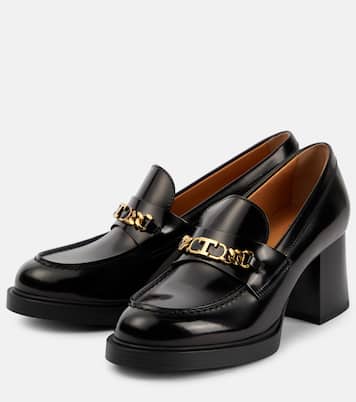 Leather loafer pumps | Tod's