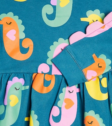 Bedrucktes Kleid aus Baumwolle | Stella McCartney Kids