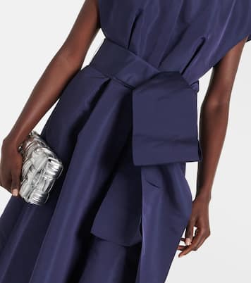 Robe midi en soie | Carolina Herrera