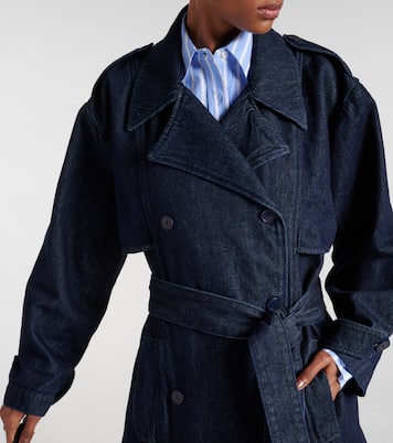 Trench di jeans Nikola | The Frankie Shop