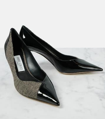 Pumps Cass 75 mit Lackleder | Jimmy Choo
