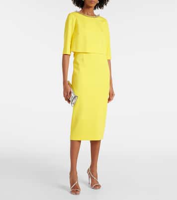 Robe midi Emotional Essence à ornements | Dorothee Schumacher